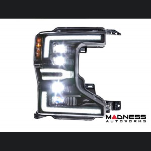 Ford Super Duty LED Headlights - XB Series - Morimoto - White DRL